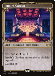 Jetmir's Garden (SNC-351) - Streets of New Capenna: (Showcase) Foil