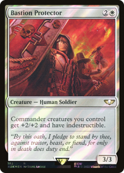 Bastion Protector (40K-182) - Warhammer 40,000 Commander Foil