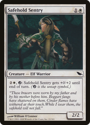 Safehold Sentry (SHM-022) - Shadowmoor Foil