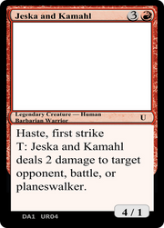 Jeska and Kamahl (UNK-UR04B) - Unknown Event