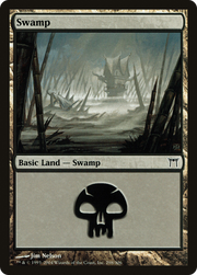 Swamp (CHK-298) - Champions of Kamigawa Foil