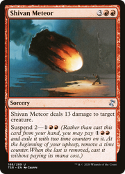 Shivan Meteor (TSR-188) - Time Spiral Remastered Foil