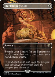 Steelshaper's Gift (CMM-629) - Commander Masters (Borderless)