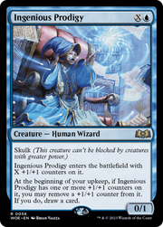 Ingenious Prodigy (PPWOE-56P) - Wilds of Eldraine Promos Foil