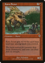 Kavu Scout (INV-151) - Invasion Foil