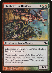 Mudbrawler Raiders (SHM-213) - Shadowmoor Foil