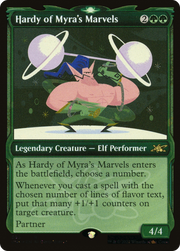 Hardy of Myra's Marvels (UNF-503) - Unfinity: (Showcase) Foil