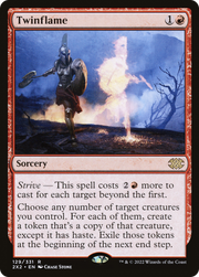 Twinflame (2X2-129) - Double Masters 2022 Foil