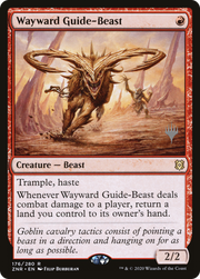 Wayward Guide-Beast (PPZNR-176) - Zendikar Rising Promos