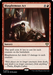 Blasphemous Act (CMM-872) - Commander Masters