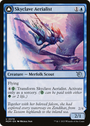 Skyclave Aerialist // Skyclave Invader (MOM-078) - March of the Machine Foil