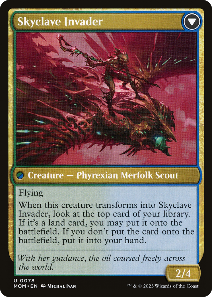 Skyclave Aerialist // Skyclave Invader (MOM-078) - March of the Machine