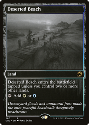 Deserted Beach (DBL-260) - Innistrad: Double Feature Foil