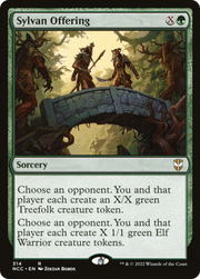 Sylvan Offering (NCC-314) - New Capenna Commander