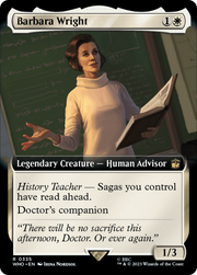 Barbara Wright (WHO-335) - Doctor Who: (Extended Art) Foil