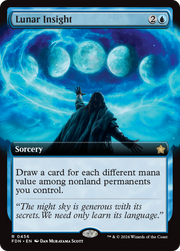 Lunar Insight (Extended Art) (FDN-456) - Foundations: (Extended Art)