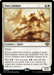 Dust Animus (PPOTJ-009) - Outlaws of Thunder Junction Promos