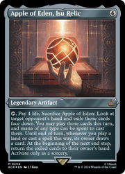 Apple of Eden, Isu Relic (ACR-254) - Assassin's Creed Etched Foil