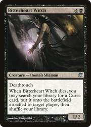 Bitterheart Witch (ISD-088) - Innistrad