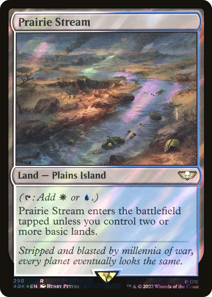 Prairie Stream (40K-290) - Warhammer 40,000 Commander Foil