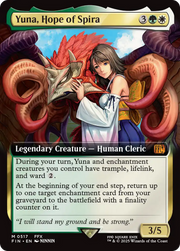 Yuna, Hope of Spira (FIN-517) - FINAL FANTASY: (Extended Art) Foil