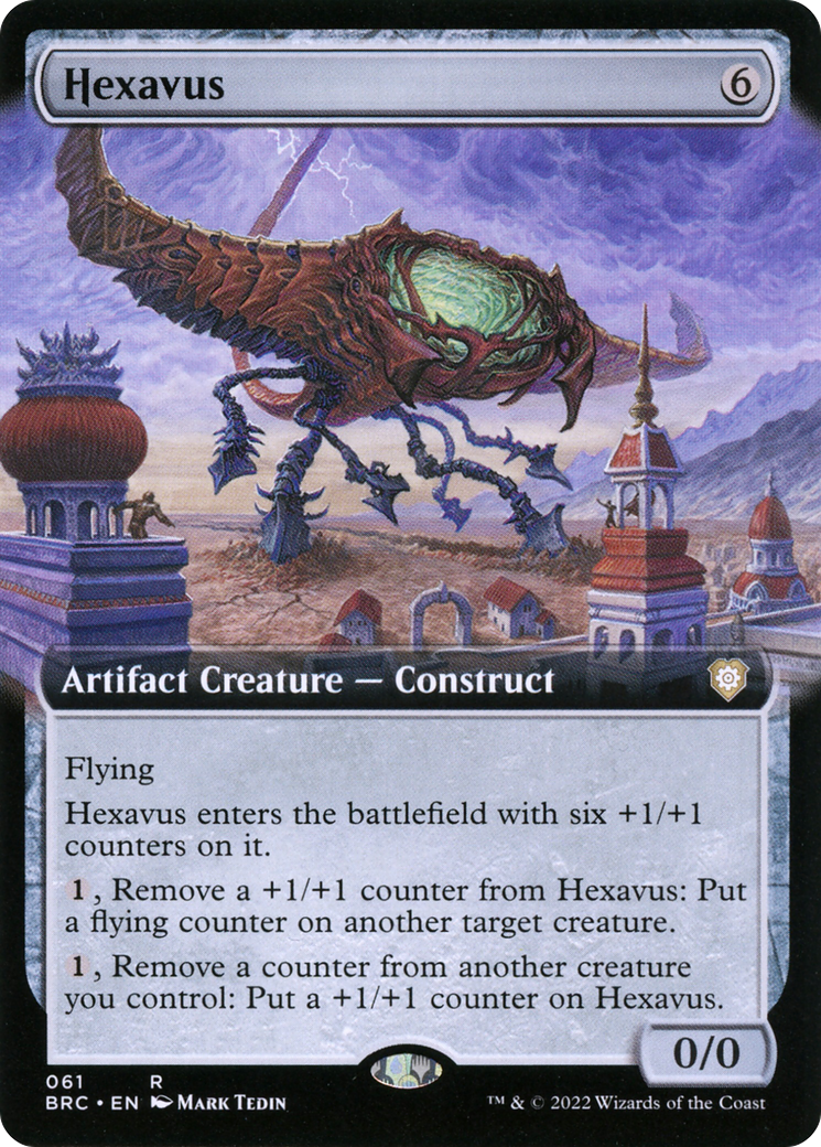 Hexavus (BRC-061) - The Brothers' War Commander: (Extended Art)