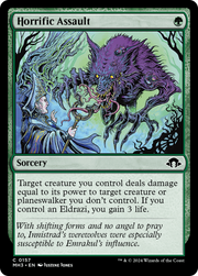 Horrific Assault (MH3-157) - Modern Horizons 3