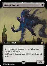 Misery's Shadow (PRM-105696) - Magic Online Promos Foil