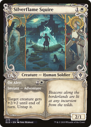 Silverflame Squire // On Alert (ELD-279) - Throne of Eldraine: (Showcase)