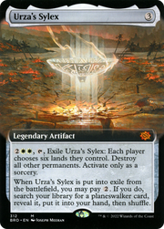 Urza's Sylex (BRO-312) - The Brothers' War: (Extended Art) Foil
