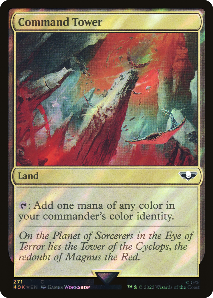 Command Tower (40K-271) - Warhammer 40,000 Commander Foil