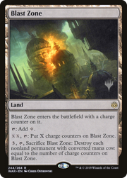 Blast Zone (PPTHB-244) - War of the Spark Promos