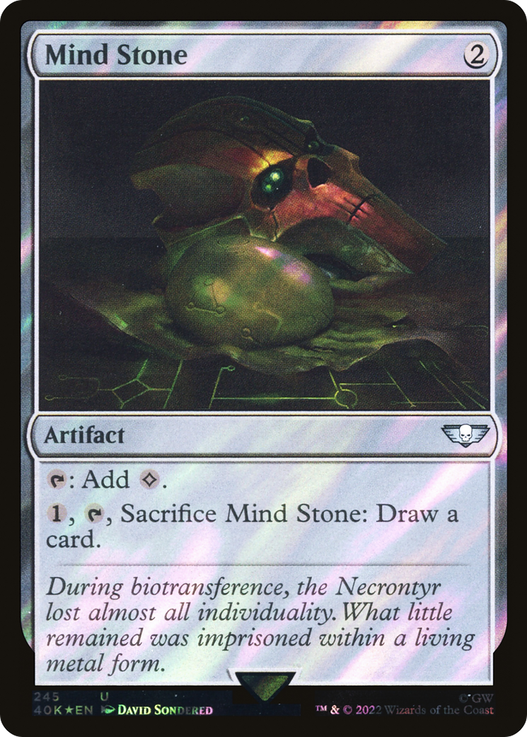 Mind Stone (40K-245) - Warhammer 40,000 Commander Foil