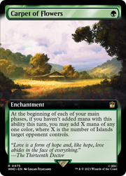 Carpet of Flowers (WHO-475) - Doctor Who: (Extended Art) Foil