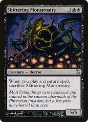 Skittering Monstrosity (TSP-129) - Time Spiral Foil