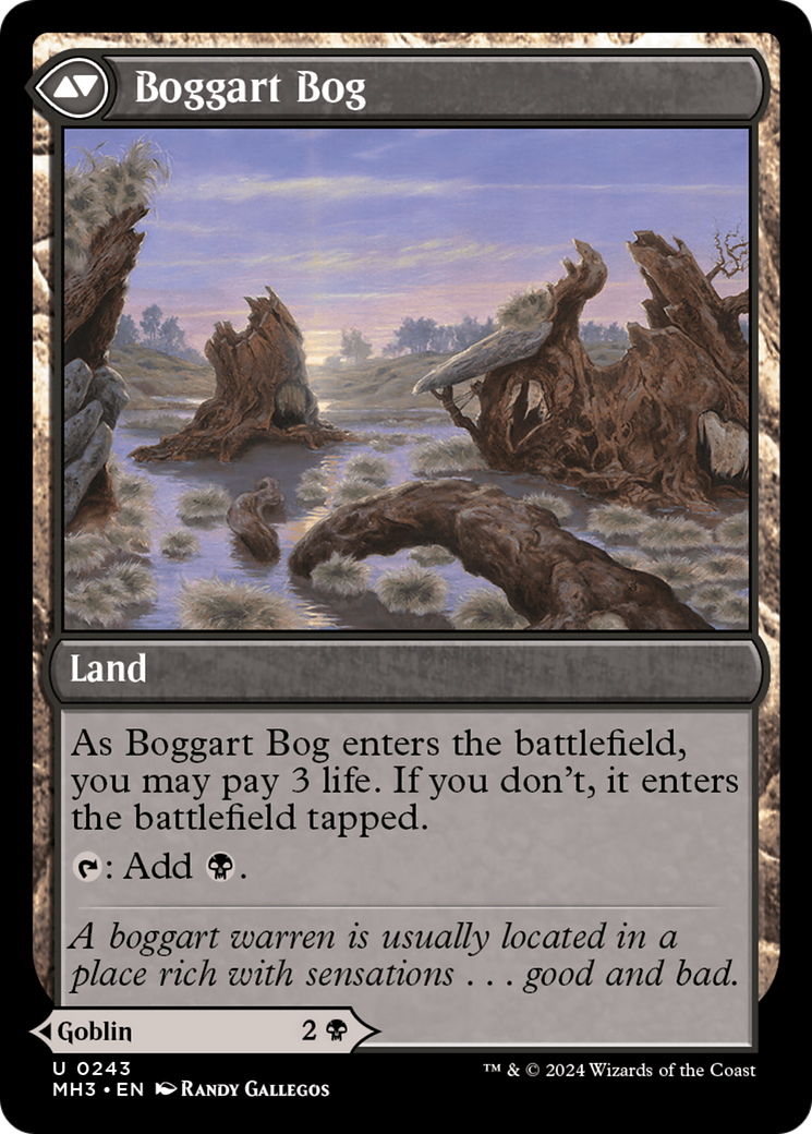 Boggart Trawler // Boggart Bog (MH3-243) - Modern Horizons 3 Foil