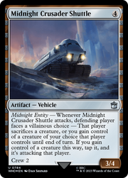Midnight Crusader Shuttle (WHO-784) - Doctor Who Foil