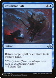 Unsubstantiate (LIST-EMN-79) - The List