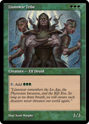 Llanowar Tribe (PRM-91317) - Magic Online Promos