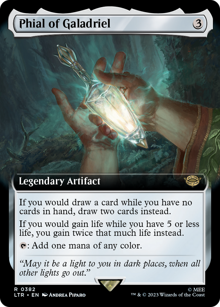 Phial of Galadriel (LTR-382) - The Lord of the Rings: Tales of Middle-earth: (Extended Art)