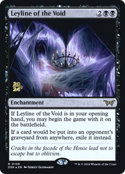 Leyline of the Void (PRE-106) - Duskmourn: House of Horror Promos Foil
