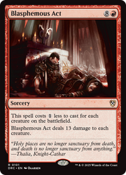 Blasphemous Act (DRC-101) - Commander: Aetherdrift