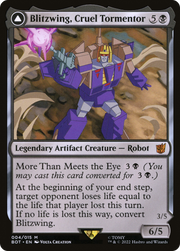 Blitzwing, Cruel Tormentor // Blitzwing, Adaptive Assailant (BOT-004) - Transformers: (convertdfc) Foil