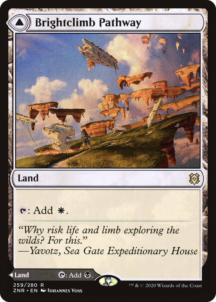 Brightclimb Pathway // Grimclimb Pathway (ZNR-259) - Zendikar Rising