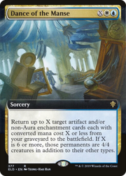 Dance of the Manse (ELD-377) - Throne of Eldraine: (Extended Art)