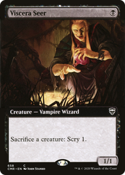 Viscera Seer (CMR-658) - Commander Legends: (Extended Art) Foil