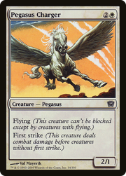 Pegasus Charger (9ED-34★) - Ninth Edition Foil