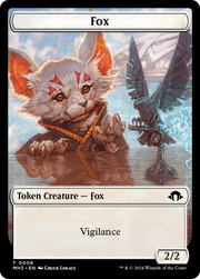 Fox (TMH3-006) - Modern Horizons 3 Tokens Foil