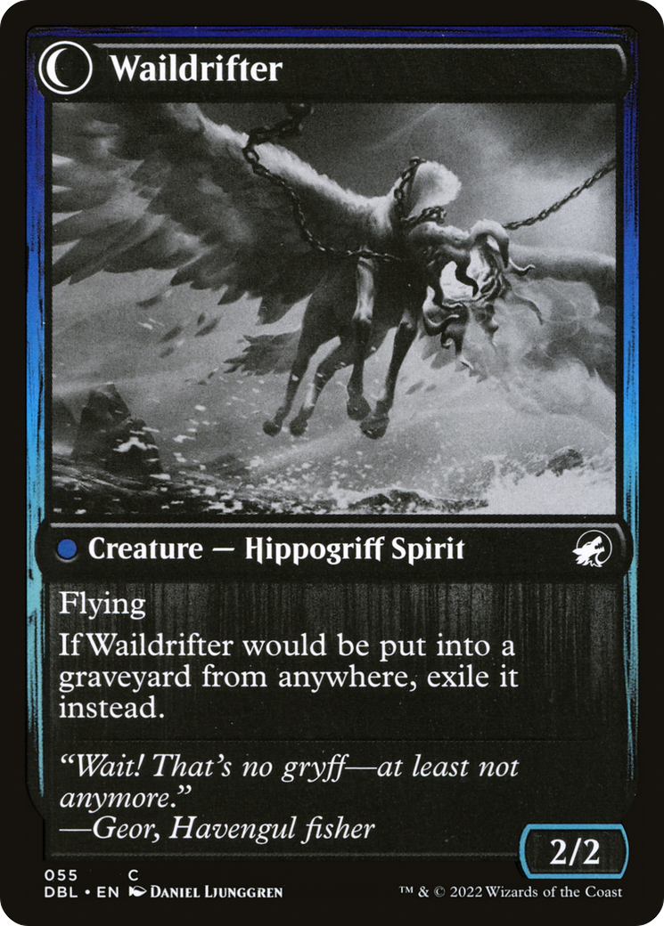 Galedrifter // Waildrifter (DBL-055) - Innistrad: Double Feature: (Double Faced Transform)