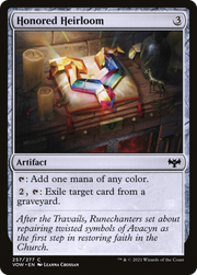 Honored Heirloom (VOW-257) - Innistrad: Crimson Vow Foil